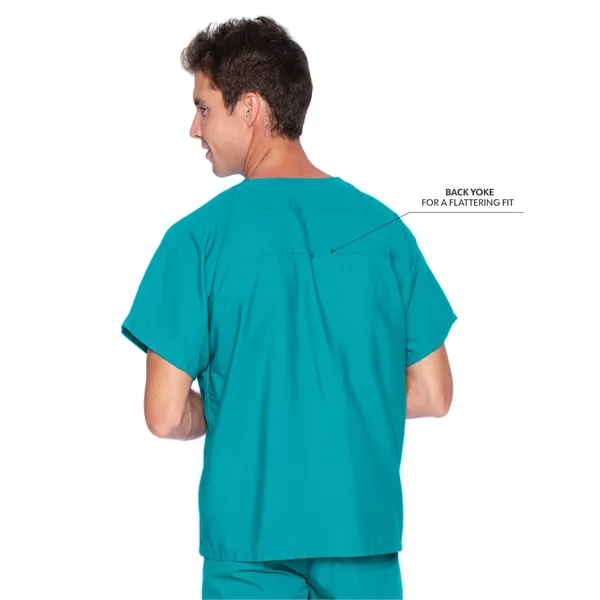 Landau - Essentials - Unisex Reversible 1-Pocket V-Neck Top - Landau - Essentials - Unisex Reversible 1-Pocket V-Neck Top - Image 23 of 28