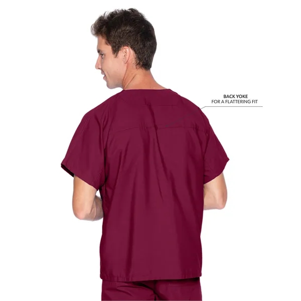Landau - Essentials - Unisex Reversible 1-Pocket V-Neck Top - Landau - Essentials - Unisex Reversible 1-Pocket V-Neck Top - Image 27 of 28