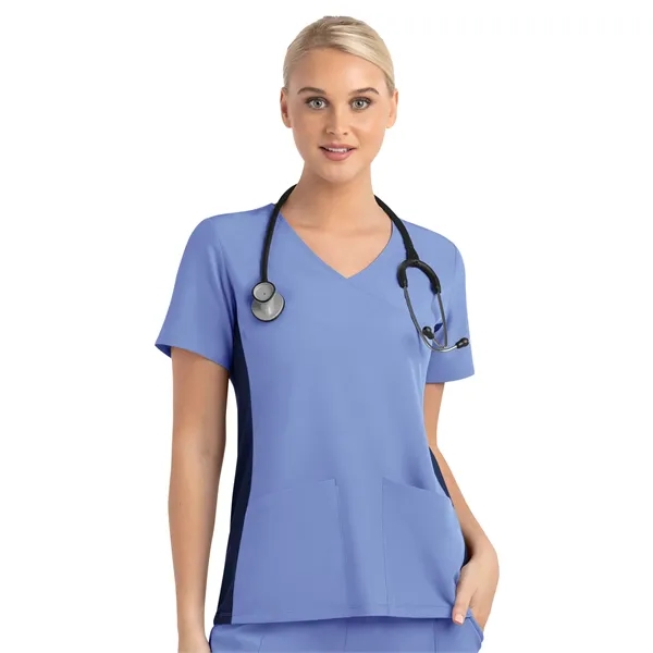 Maevn - Matrix Impulse - Women's Two-Pocket Mock Wrap Top - Maevn - Matrix Impulse - Women's Two-Pocket Mock Wrap Top - Image 5 of 27