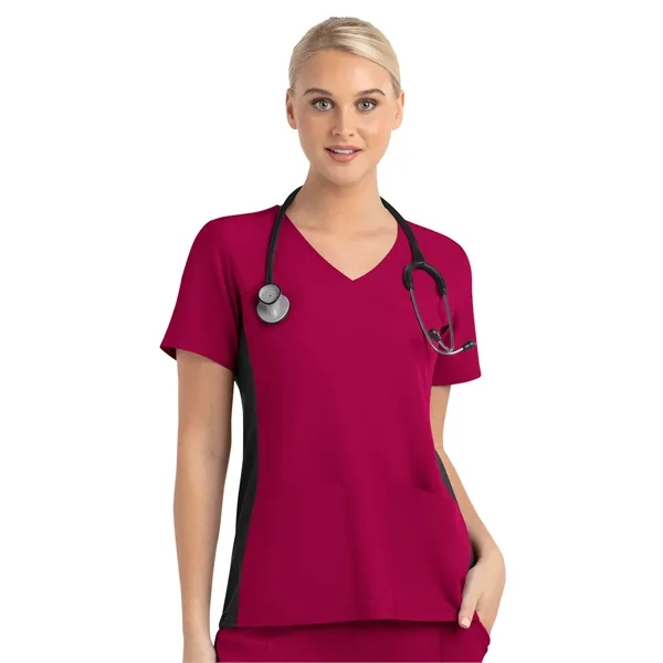 Maevn - Matrix Impulse - Women's Two-Pocket Mock Wrap Top - Maevn - Matrix Impulse - Women's Two-Pocket Mock Wrap Top - Image 7 of 27