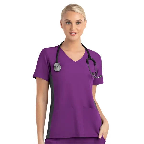 Maevn - Matrix Impulse - Women's Two-Pocket Mock Wrap Top - Maevn - Matrix Impulse - Women's Two-Pocket Mock Wrap Top - Image 9 of 27