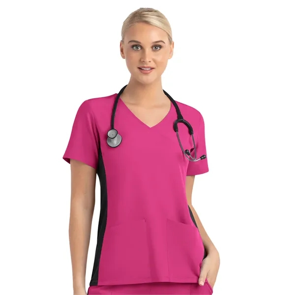 Maevn - Matrix Impulse - Women's Two-Pocket Mock Wrap Top - Maevn - Matrix Impulse - Women's Two-Pocket Mock Wrap Top - Image 11 of 27