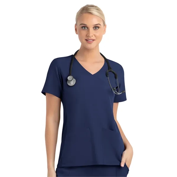 Maevn - Matrix Impulse - Women's Two-Pocket Mock Wrap Top - Maevn - Matrix Impulse - Women's Two-Pocket Mock Wrap Top - Image 13 of 27