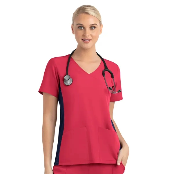 Maevn - Matrix Impulse - Women's Two-Pocket Mock Wrap Top - Maevn - Matrix Impulse - Women's Two-Pocket Mock Wrap Top - Image 25 of 27