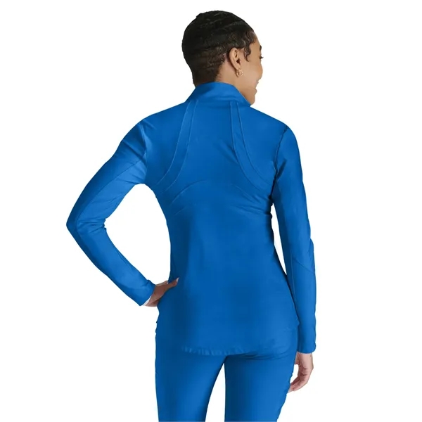 Cherokee - Form - Women's Mock Neck Zip Front Jacket - Cherokee - Form - Women's Mock Neck Zip Front Jacket - Image 8 of 9