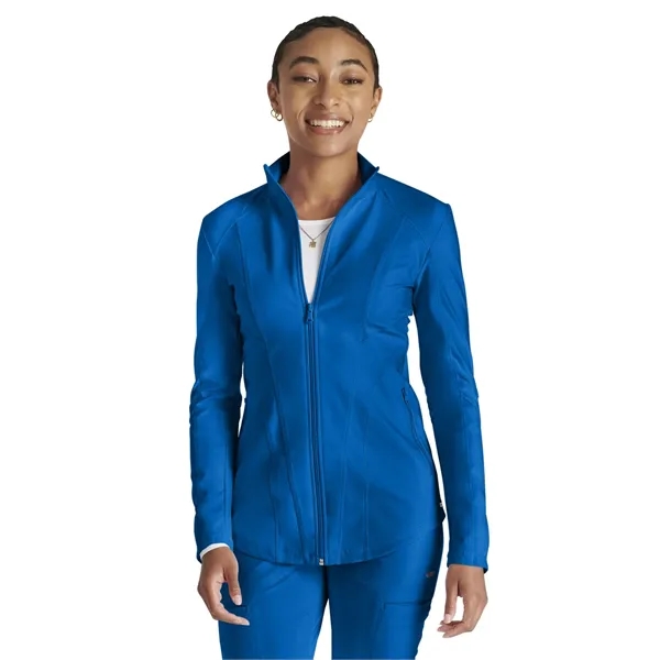 Cherokee - Form - Women's Mock Neck Zip Front Jacket - Cherokee - Form - Women's Mock Neck Zip Front Jacket - Image 9 of 9