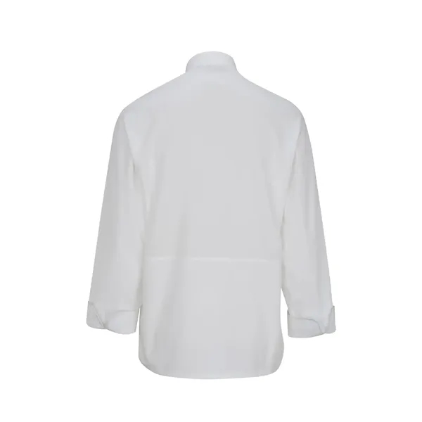 Edwards Industries - Unisex Long Sleeve Mesh Back Chef Coat - Edwards Industries - Unisex Long Sleeve Mesh Back Chef Coat - Image 2 of 3