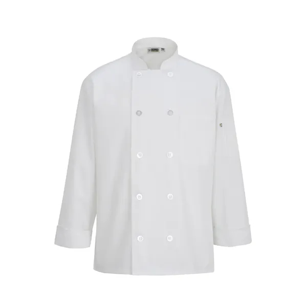 Edwards Industries - Unisex Long Sleeve Mesh Back Chef Coat - Edwards Industries - Unisex Long Sleeve Mesh Back Chef Coat - Image 3 of 3