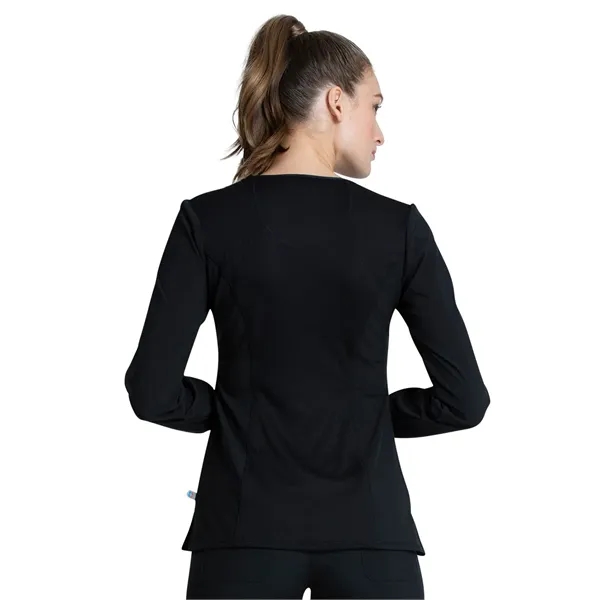 Infinity - Women's 3 Pocket Long Sleeve V-Neck Top - Infinity - Women's 3 Pocket Long Sleeve V-Neck Top - Image 1 of 11