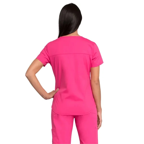 Cherokee - Workwear Professionals - Women's V-Neck Top - Cherokee - Workwear Professionals - Women's V-Neck Top - Image 6 of 29