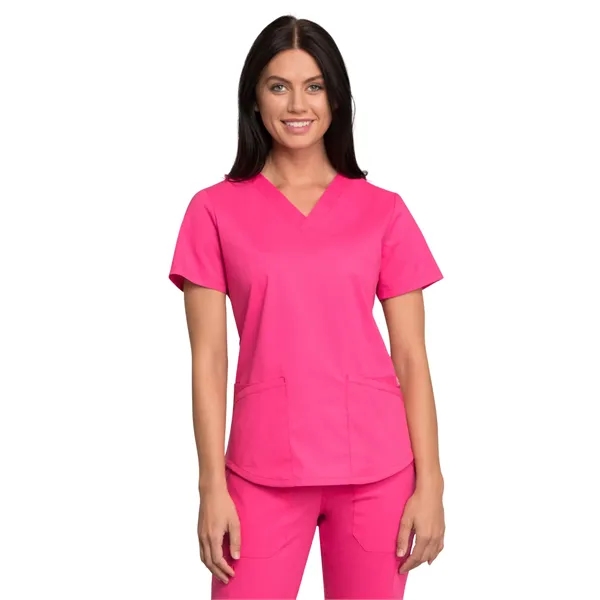 Cherokee - Workwear Professionals - Women's V-Neck Top - Cherokee - Workwear Professionals - Women's V-Neck Top - Image 7 of 29