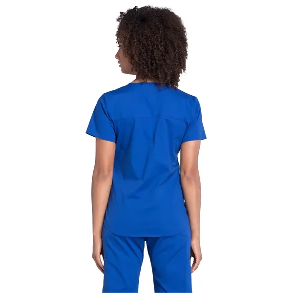 Cherokee - Workwear Professionals - Women's V-Neck Top - Cherokee - Workwear Professionals - Women's V-Neck Top - Image 8 of 29