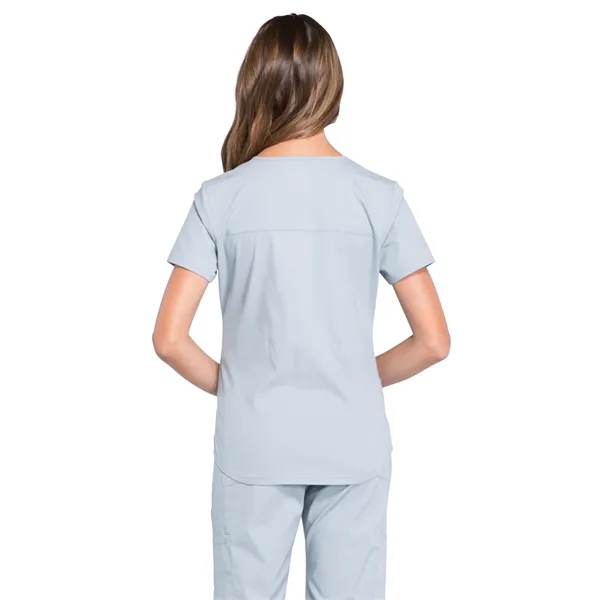 Cherokee - Workwear Professionals - Women's V-Neck Top - Cherokee - Workwear Professionals - Women's V-Neck Top - Image 10 of 29