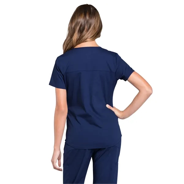 Cherokee - Workwear Professionals - Women's V-Neck Top - Cherokee - Workwear Professionals - Women's V-Neck Top - Image 14 of 29