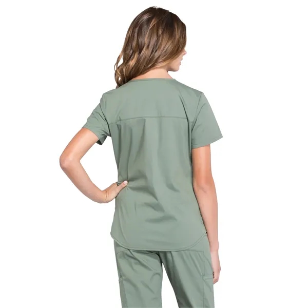 Cherokee - Workwear Professionals - Women's V-Neck Top - Cherokee - Workwear Professionals - Women's V-Neck Top - Image 16 of 29