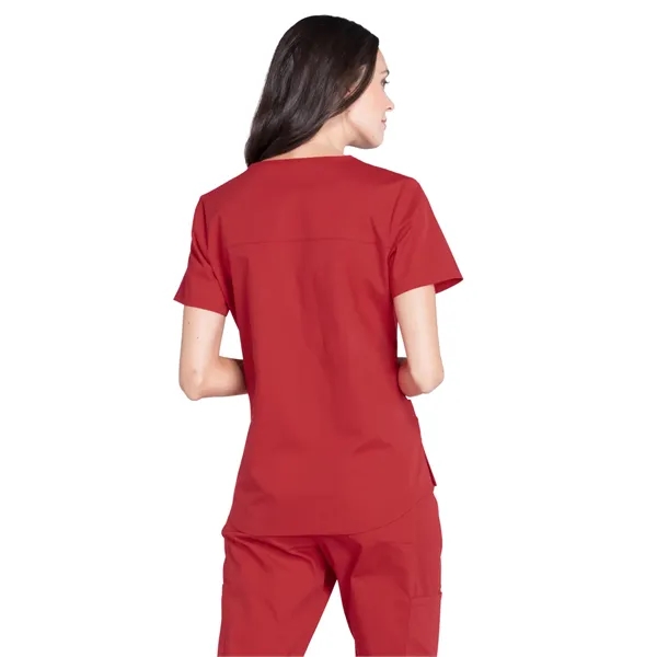 Cherokee - Workwear Professionals - Women's V-Neck Top - Cherokee - Workwear Professionals - Women's V-Neck Top - Image 20 of 29