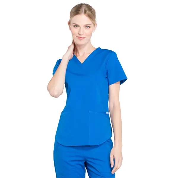 Cherokee - Workwear Professionals - Women's V-Neck Top - Cherokee - Workwear Professionals - Women's V-Neck Top - Image 23 of 29