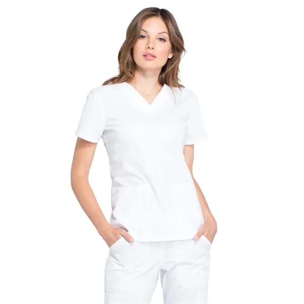 Cherokee - Workwear Professionals - Women's V-Neck Top - Cherokee - Workwear Professionals - Women's V-Neck Top - Image 27 of 29