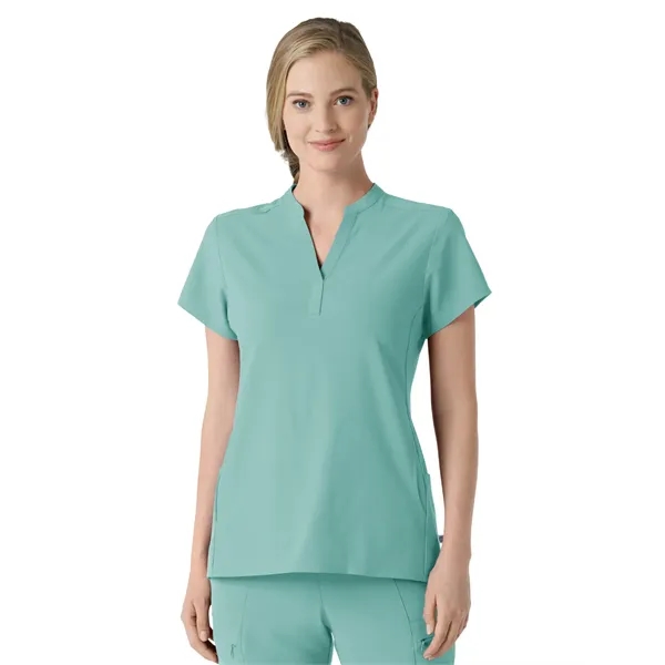 Wink - Renew - Women's Four-Pocket Mandarin Collar Top - Wink - Renew - Women's Four-Pocket Mandarin Collar Top - Image 19 of 23