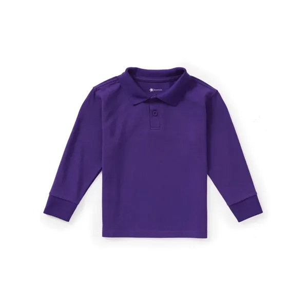 Classroom Uniforms - Children's Unisex Long Sleeve Pique ... - Classroom Uniforms - Children's Unisex Long Sleeve Pique ... - Image 2 of 9