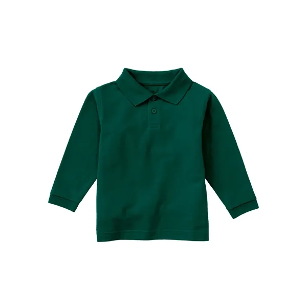 Classroom Uniforms - Children's Unisex Long Sleeve Pique ... - Classroom Uniforms - Children's Unisex Long Sleeve Pique ... - Image 3 of 9