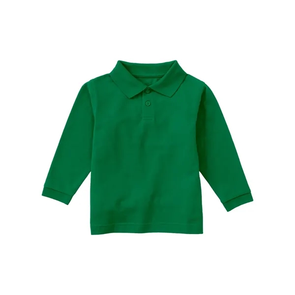Classroom Uniforms - Children's Unisex Long Sleeve Pique ... - Classroom Uniforms - Children's Unisex Long Sleeve Pique ... - Image 4 of 9