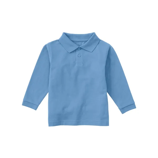 Classroom Uniforms - Children's Unisex Long Sleeve Pique ... - Classroom Uniforms - Children's Unisex Long Sleeve Pique ... - Image 5 of 9