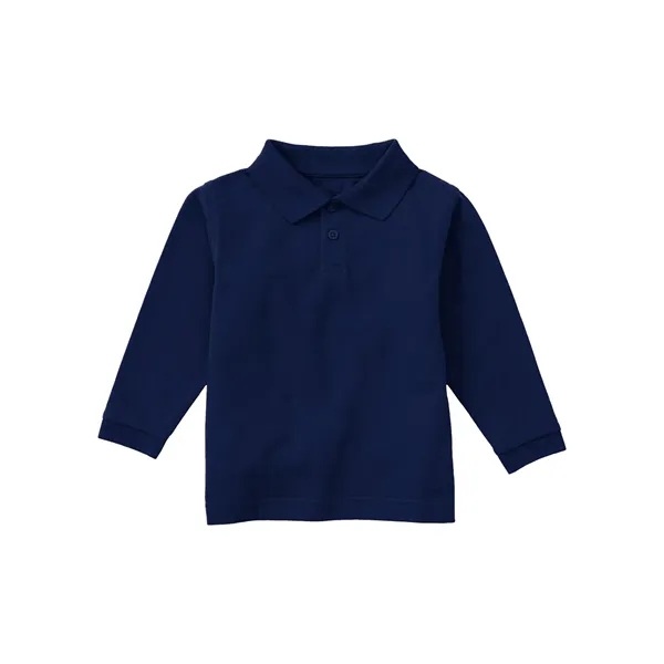 Classroom Uniforms - Children's Unisex Long Sleeve Pique ... - Classroom Uniforms - Children's Unisex Long Sleeve Pique ... - Image 6 of 9