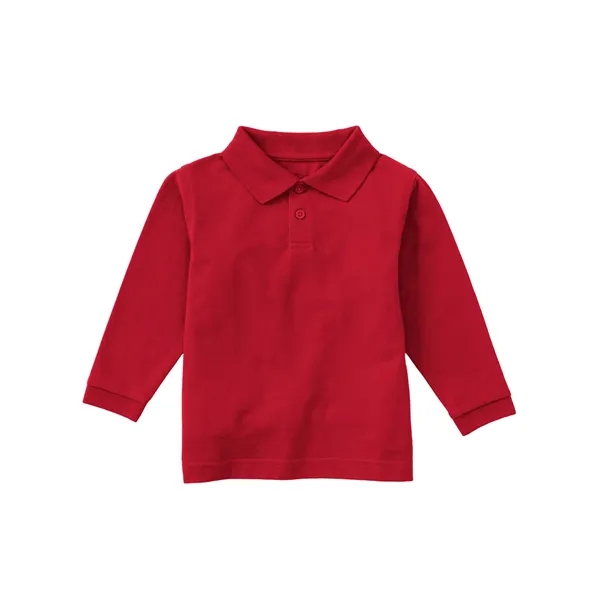Classroom Uniforms - Children's Unisex Long Sleeve Pique ... - Classroom Uniforms - Children's Unisex Long Sleeve Pique ... - Image 7 of 9