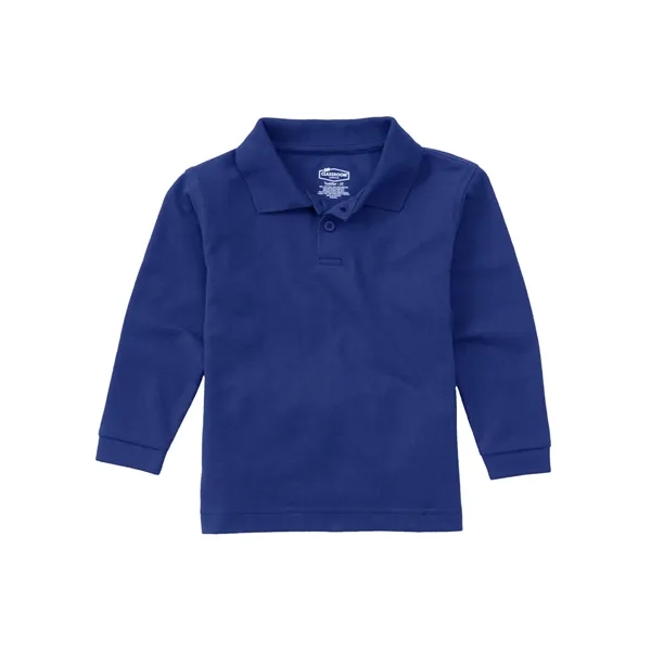 Classroom Uniforms - Children's Unisex Long Sleeve Pique ... - Classroom Uniforms - Children's Unisex Long Sleeve Pique ... - Image 8 of 9