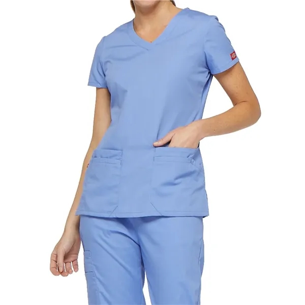 Dickies Medical - EDS Signature - Women's V-Neck Top - Dickies Medical - EDS Signature - Women's V-Neck Top - Image 5 of 25