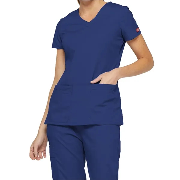 Dickies Medical - EDS Signature - Women's V-Neck Top - Dickies Medical - EDS Signature - Women's V-Neck Top - Image 7 of 25