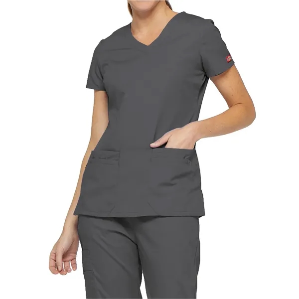 Dickies Medical - EDS Signature - Women's V-Neck Top - Dickies Medical - EDS Signature - Women's V-Neck Top - Image 15 of 25
