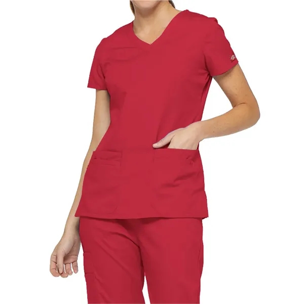 Dickies Medical - EDS Signature - Women's V-Neck Top - Dickies Medical - EDS Signature - Women's V-Neck Top - Image 17 of 25