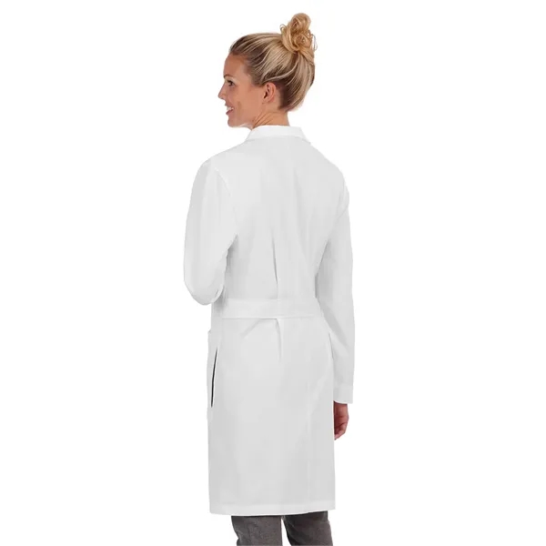 Meta Labwear - Women's Five-Pocket 38" Knot Button Lab Coat - Meta Labwear - Women's Five-Pocket 38" Knot Button Lab Coat - Image 1 of 2