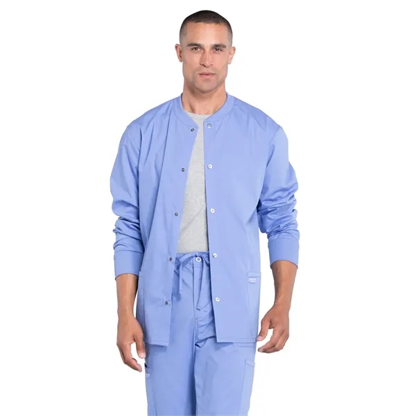 Cherokee - Workwear Professionals - Men's Snap Front Jacket - Cherokee - Workwear Professionals - Men's Snap Front Jacket - Image 5 of 25