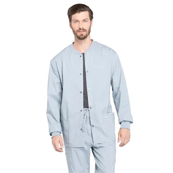 Cherokee - Workwear Professionals - Men's Snap Front Jacket - Cherokee - Workwear Professionals - Men's Snap Front Jacket - Image 9 of 25