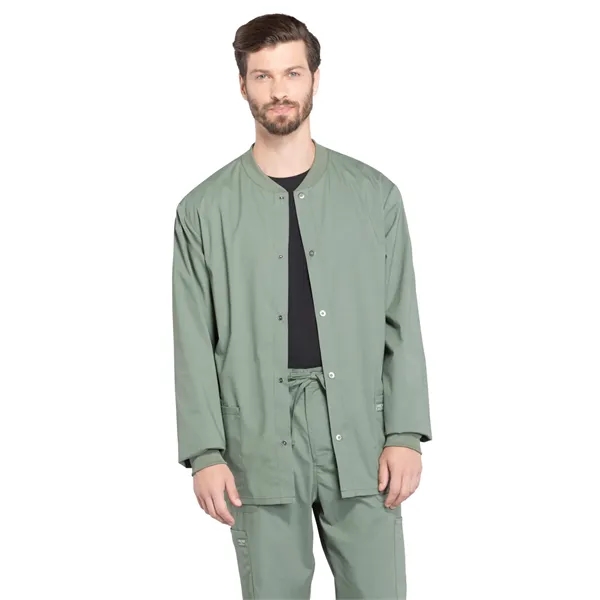Cherokee - Workwear Professionals - Men's Snap Front Jacket - Cherokee - Workwear Professionals - Men's Snap Front Jacket - Image 15 of 25