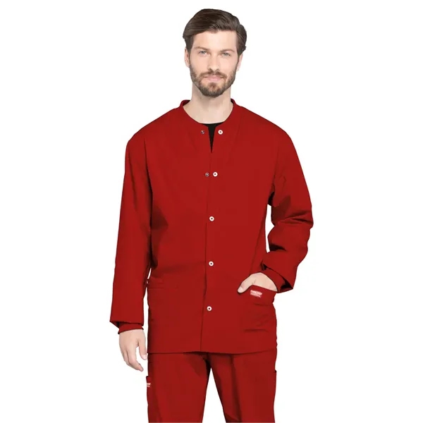 Cherokee - Workwear Professionals - Men's Snap Front Jacket - Cherokee - Workwear Professionals - Men's Snap Front Jacket - Image 19 of 25