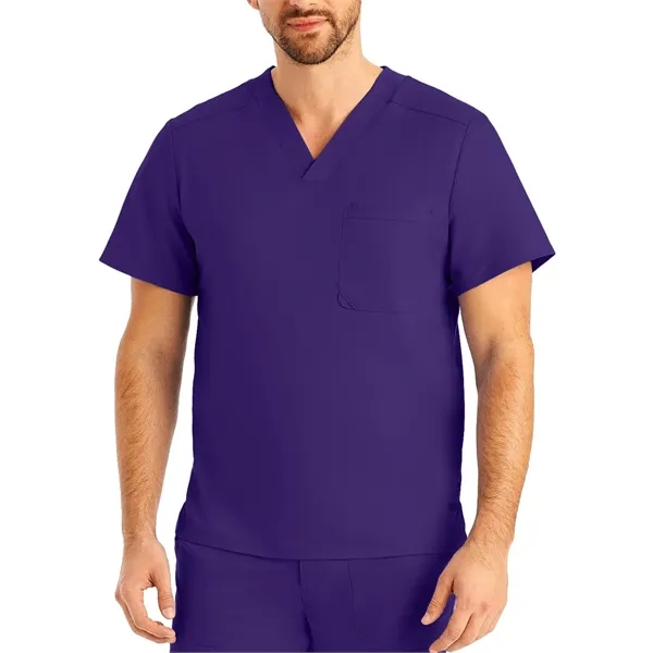 Landau - ProFlex - Men's Two-Pocket Tuckable V-Neck Top - Landau - ProFlex - Men's Two-Pocket Tuckable V-Neck Top - Image 9 of 31