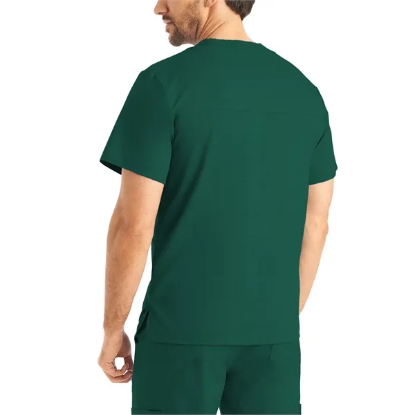 Landau - ProFlex - Men's Two-Pocket Tuckable V-Neck Top - Landau - ProFlex - Men's Two-Pocket Tuckable V-Neck Top - Image 12 of 31
