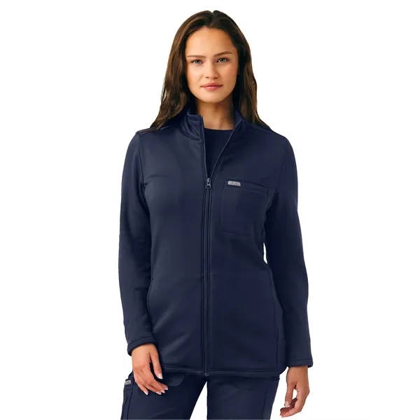 Landau - Forward - Women's Five-Pocket Zip-Front Fleece J... - Landau - Forward - Women's Five-Pocket Zip-Front Fleece J... - Image 3 of 3