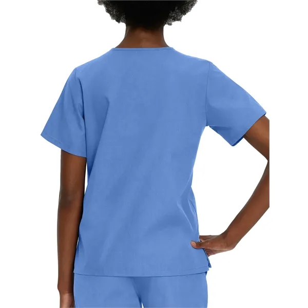 Landau - Essentials - Women's Four-Pocket Durable V-Neck Top - Landau - Essentials - Women's Four-Pocket Durable V-Neck Top - Image 4 of 29