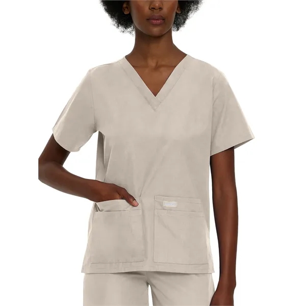 Landau - Essentials - Women's Four-Pocket Durable V-Neck Top - Landau - Essentials - Women's Four-Pocket Durable V-Neck Top - Image 19 of 29