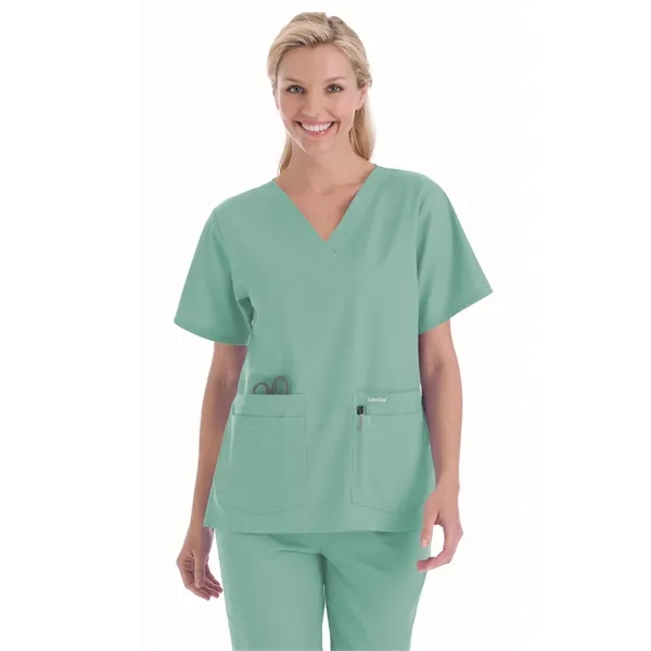 Landau - Essentials - Women's Four-Pocket Durable V-Neck Top - Landau - Essentials - Women's Four-Pocket Durable V-Neck Top - Image 21 of 29
