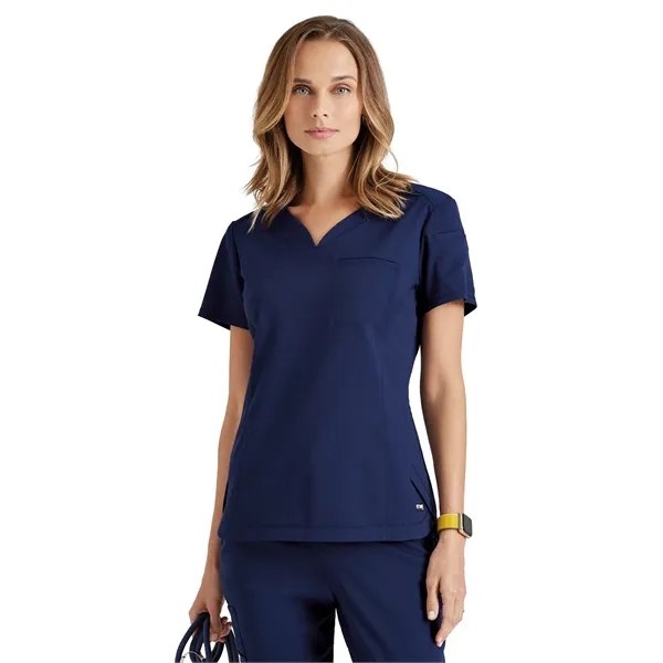 Barco - Grey's Anatomy Stretch - Women's Two Pocket V-Nec... - Barco - Grey's Anatomy Stretch - Women's Two Pocket V-Nec... - Image 3 of 7
