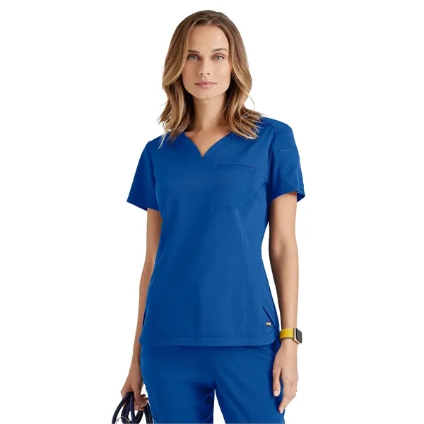 Barco - Grey's Anatomy Stretch - Women's Two Pocket V-Nec... - Barco - Grey's Anatomy Stretch - Women's Two Pocket V-Nec... - Image 5 of 7