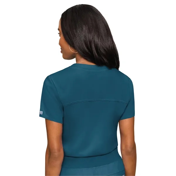 Med Couture - MC Touch - Women's 1-Pocket V-Neck Top - Med Couture - MC Touch - Women's 1-Pocket V-Neck Top - Image 4 of 30