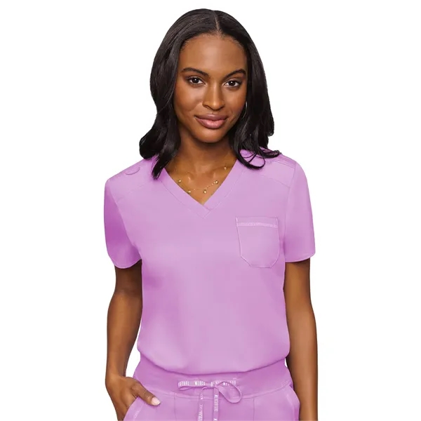 Med Couture - MC Touch - Women's 1-Pocket V-Neck Top - Med Couture - MC Touch - Women's 1-Pocket V-Neck Top - Image 12 of 30