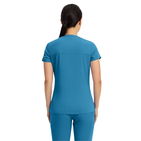 Med Couture - MC Touch - Women's 1-Pocket V-Neck Top - Med Couture - MC Touch - Women's 1-Pocket V-Neck Top - Image 13 of 30